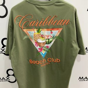 T-shirt vert CARIBBEAN