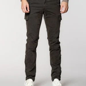 Bolivia pantalon cargo homme en gabardine regular fit
