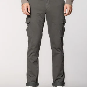 Chile pantalon cargo homme en gabardine stretch regular fit