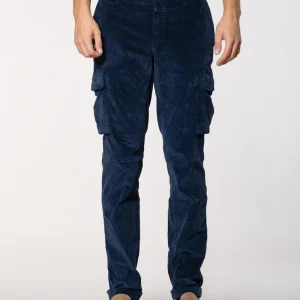 Chile pantalon cargo en velours côtelé France regular fit