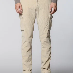 Chile pantalon cargo en velours côtelé France regular fit