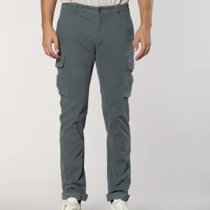 Chile pantalon cargo homme en gabardine extra slim fit ①