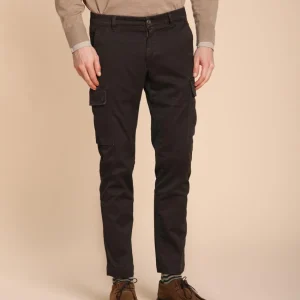 Chile pantalon cargo homme en gabardine extra slim fit ①