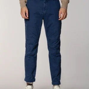 John Coolkhinos pantalon chino homme en gabardine logo edition carrot fit ①