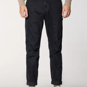 John Coolkhinos pantalon chino homme en gabardine logo edition carrot fit ①