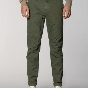 John Coolkhinos pantalon chino homme en gabardine logo edition carrot fit ①