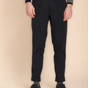 Pinces pantalon chino homme en gabardine relaxed fit