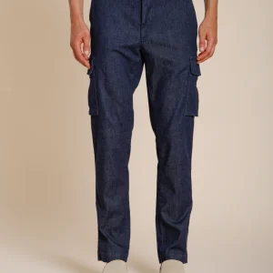 Chile pantalon cargo homme en denim regular fit