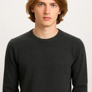 Pull Col Rond Homme – Maille Douce