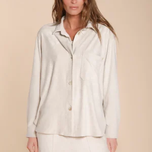 City Field New Veste pour femme en jersey chenille