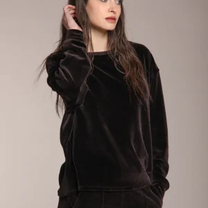 Beverly sweat femme en jersey chenille