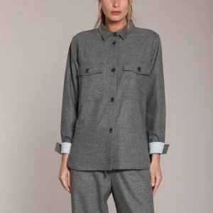 City Field veste femme en laine unie