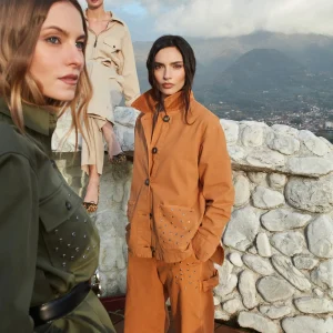 Irma veste femme en panama chiné