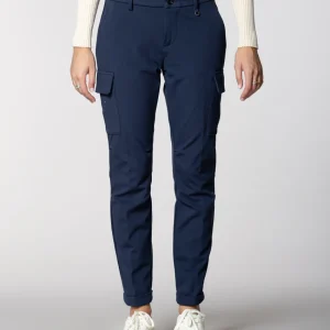 Chile City pantalon cargo femme en jersey technique slim fit ①