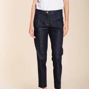 New York Carrot pantalon chino femme en denim carrot fit