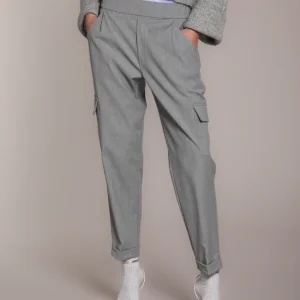 Chile Jogger pantalon cargo femme en laine relaxed fit