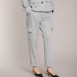 Chile Jogger pantalon cargo femme en jersey relaxed fit