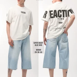 BERMUDAS JEANS BLEU