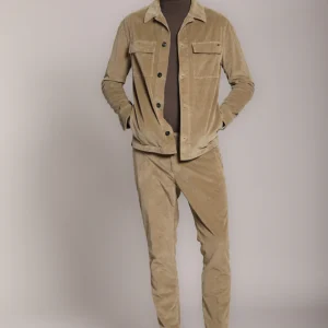 Steve overshirt homme en velours 500 raies