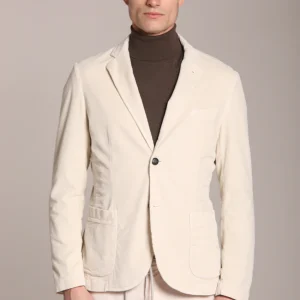 Da Vinci blazer homme en velours 500 raies