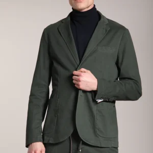 Da Vinci blazer homme en gabardine stretch