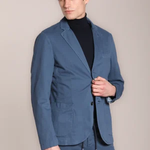 Da Vinci blazer homme en gabardine stretch