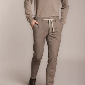 New York String pantalon chino jogger homme en cover bicolor regular fit