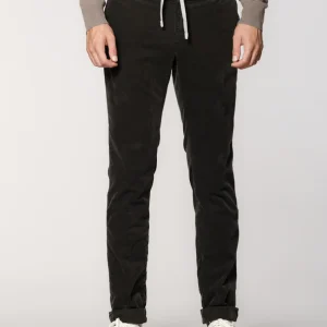 New York String pantalon chino jogger homme en velours 1500 raies regular fit