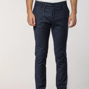 Milano Jogger pantalon chino homme en laine extra slim fit