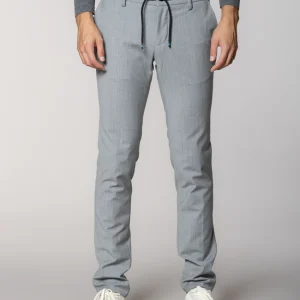 Milano Jogger pantalon chino homme en laine extra slim fit