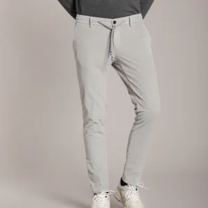 Milano Jogger pantalon chino homme en velours 500 raies extra slim fit