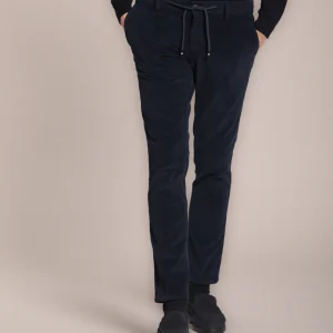 Milano Jogger pantalon chino homme en velours 500 raies extra slim fit