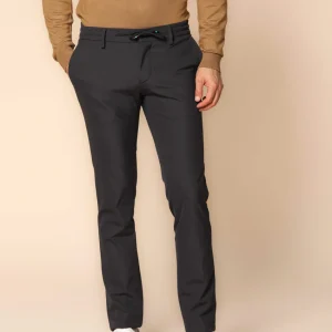 Milano Jogger pantalon chino homme en jersey technique extra slim fit