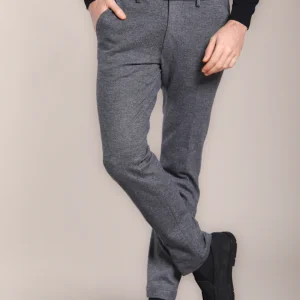 Torino Jog pantalon chino homme en jersey à motif Resca slim fit