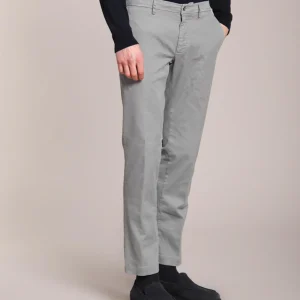 New York pantalon chino homme en gabardine stretch regular fit ①