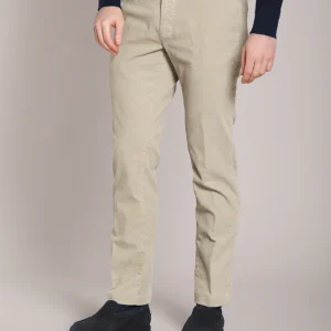 New York pantalon chino homme en velours 1000 raies regular fit