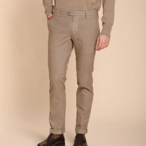 New York Sartorial pantalon chino homme imprimé micro mouliné regular fit