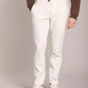 New York Sartoriale pantalon chino homme sartorial en coton laine regular fit ①