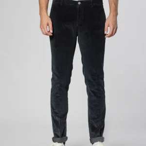 Milano pantalon chino homme en velours 500 raies extra slim fit