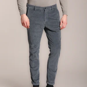 Osaka pantalon chino homme en velours 500 raies carrot fit