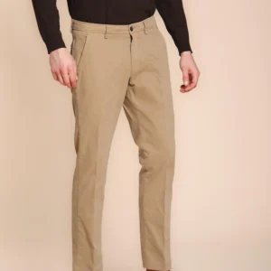 Torino pantalon chino homme en gabardine slim fit ①