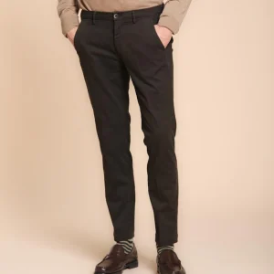 Torino pantalon chino homme en gabardine slim fit ①
