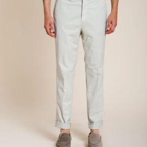 Boston pantalon chino homme en twill léger stretch relaxed fit