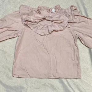 Blouse Fille Col Claudine - Taille 7 ans, Shein