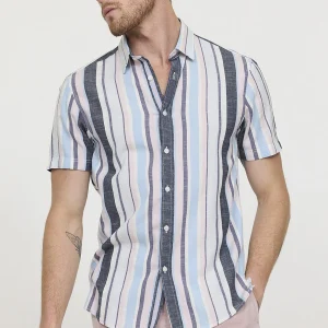 Chemise DOROL ML Gris bleu