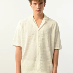 Chemisette texturée pour homme Marrakech 2423