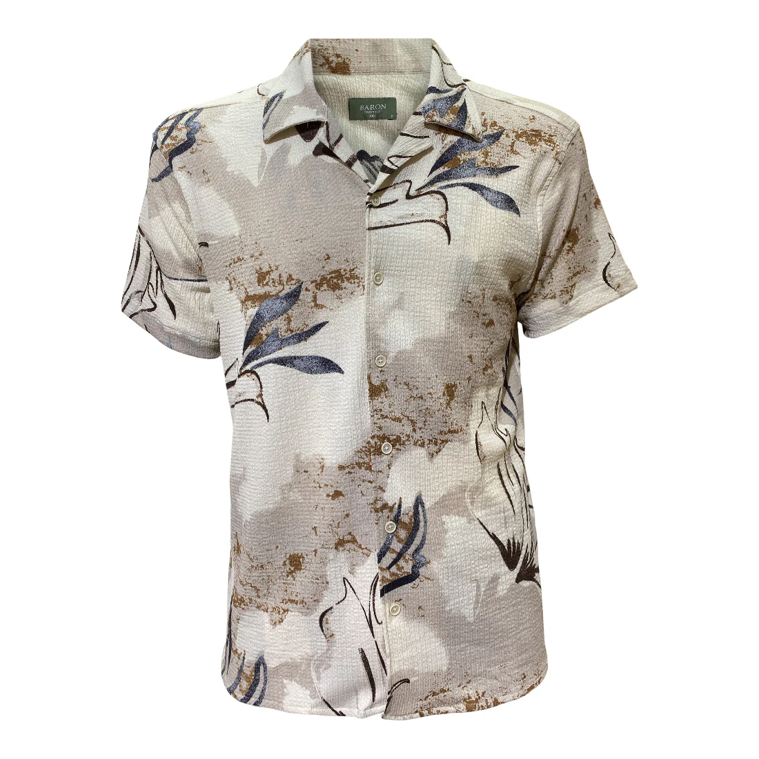 Chemise Homme Élégante en Gaze de Coton - Baron 1983 1018 – Image 2