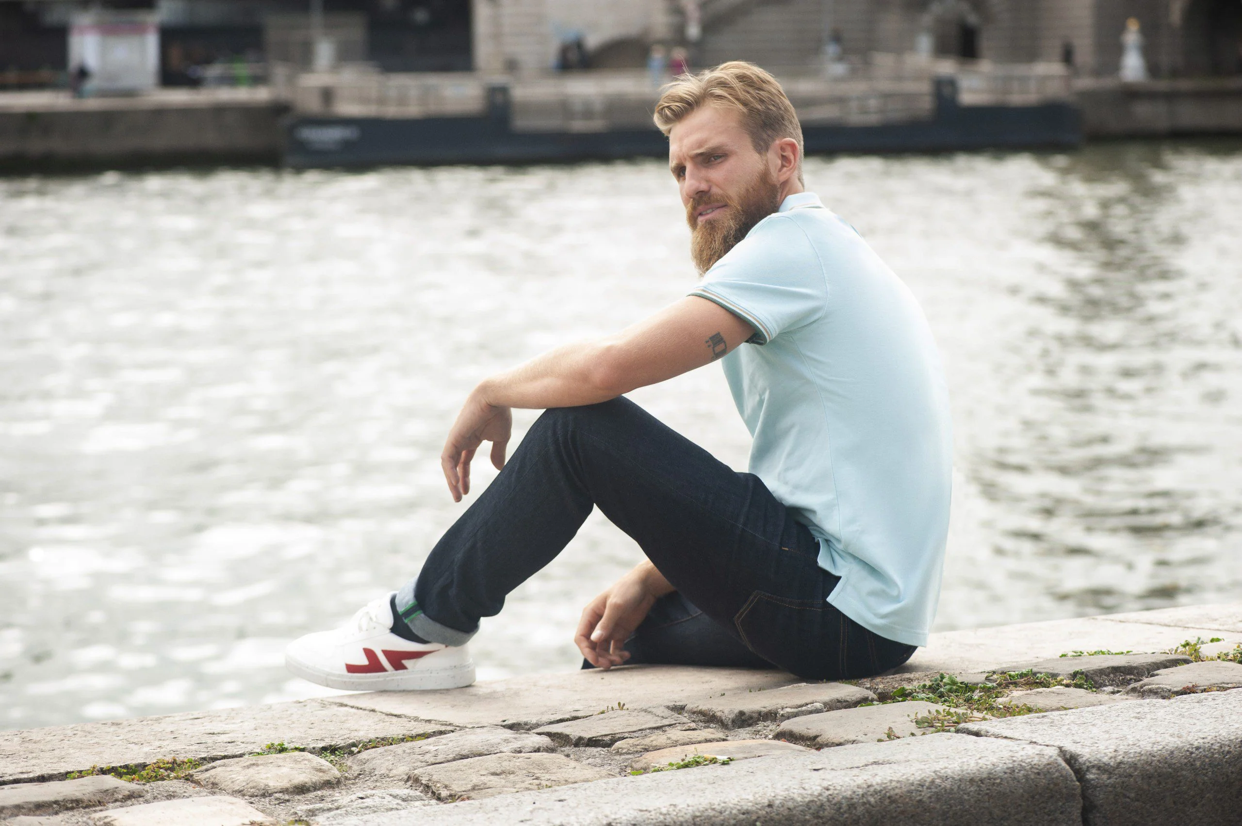 Stanley Bleu - Polo homme 100% coton BIO – Image 8