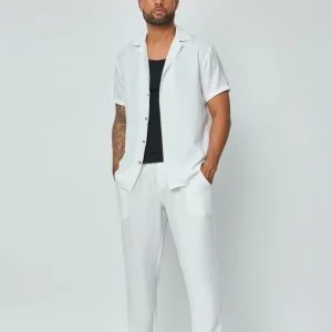 Ensemble Chemise Pantalon Léger Frilivin 16617
