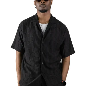 Ensemble Short & Chemise Texturée - Hallstarz JK904